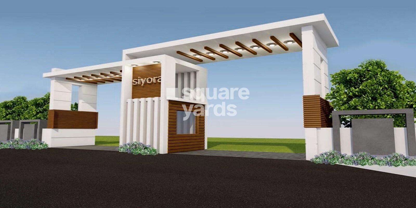 Siyora Shakthi County residential project in Mahadevpur Colony