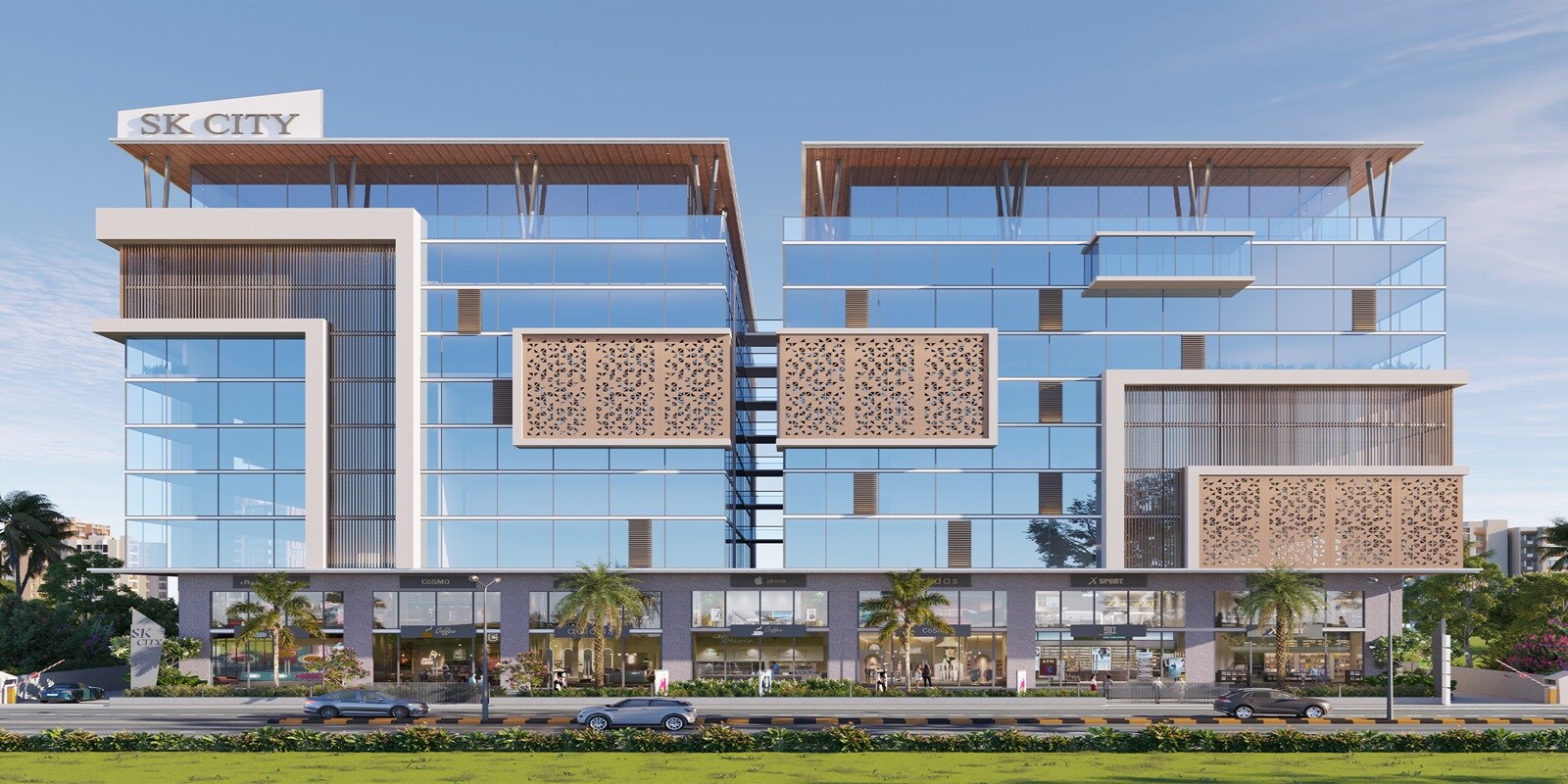 SK City residential project in Kandlakoya