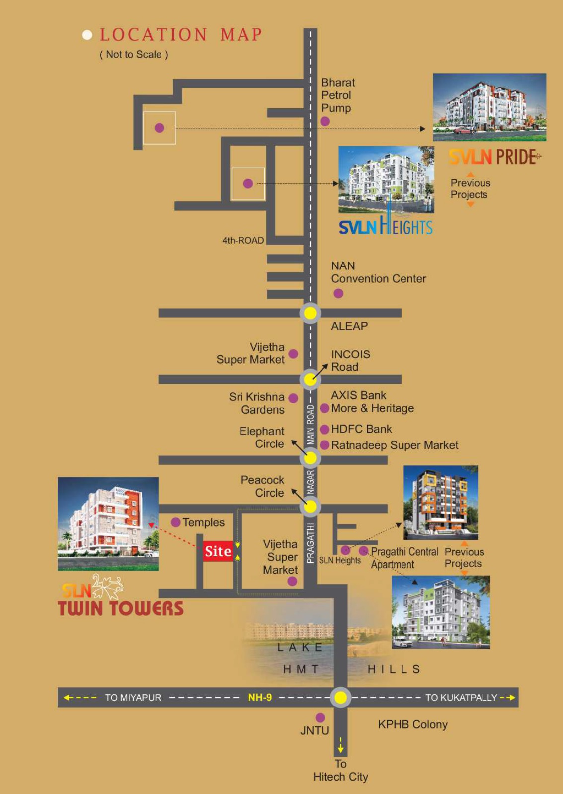 SLN Twin Towers Location Image