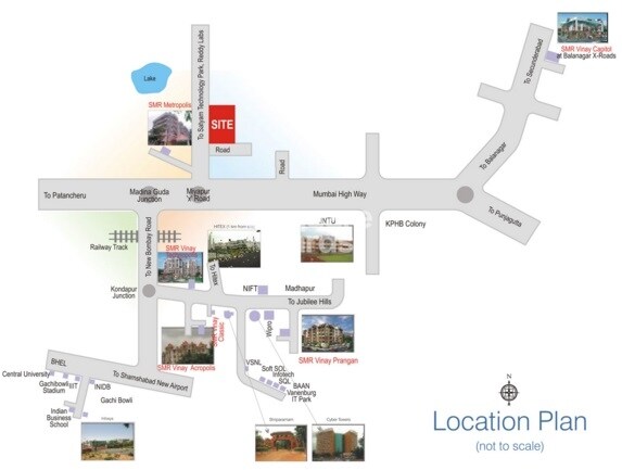 SMR Vinay City Location Image