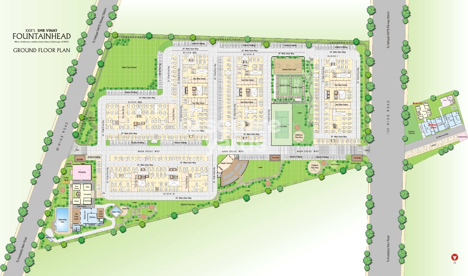 SMR Vinay Fountainhead Floor Plans 1