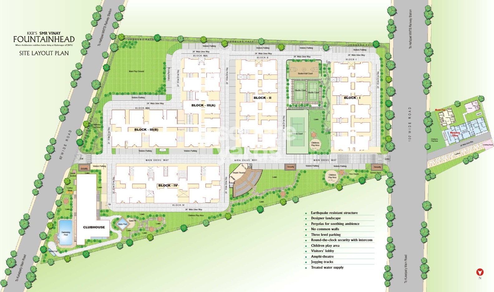 SMR Vinay Fountainhead Master Plan Image