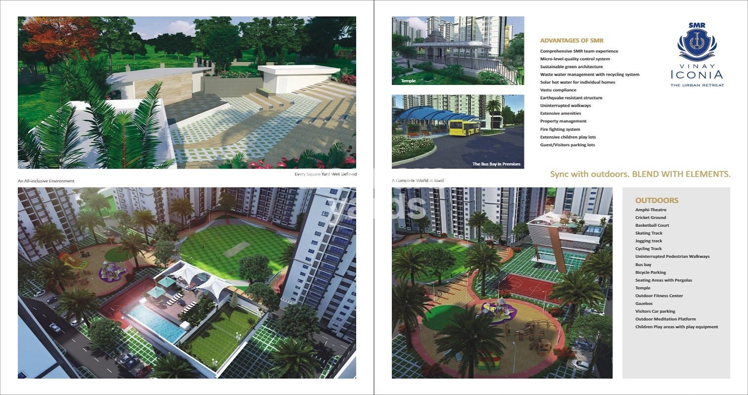 SMR Vinay Iconia Hyderabad Amenities-Features 1