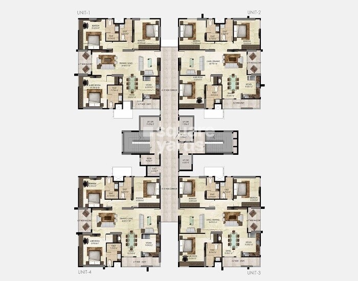 SMR Vinay Iconia Hyderabad Floor Plans 3