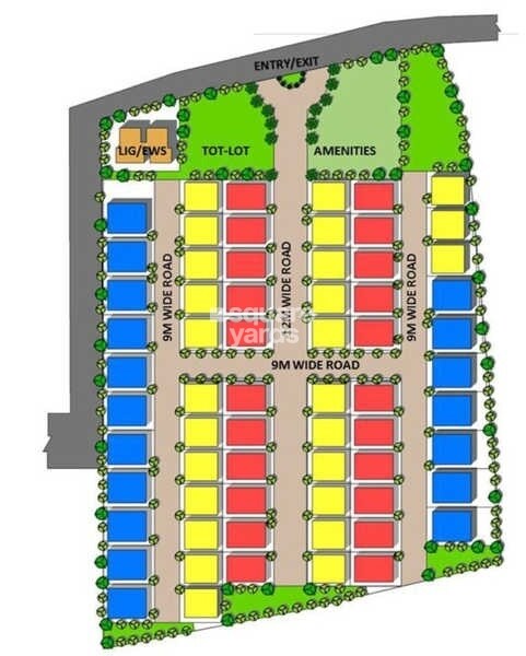 SNR Pranav Pride Master Plan 1