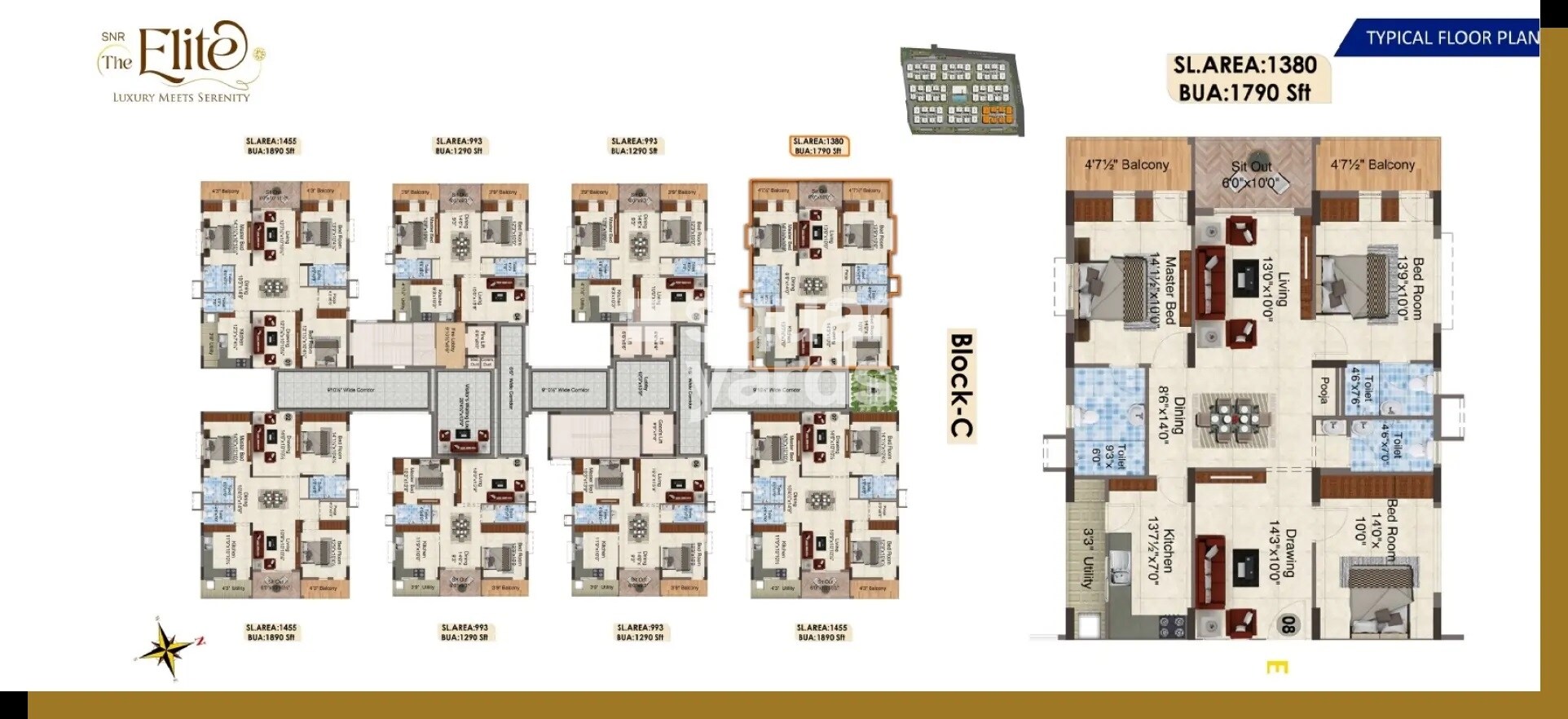 SNR The Elite Floor Plans 3