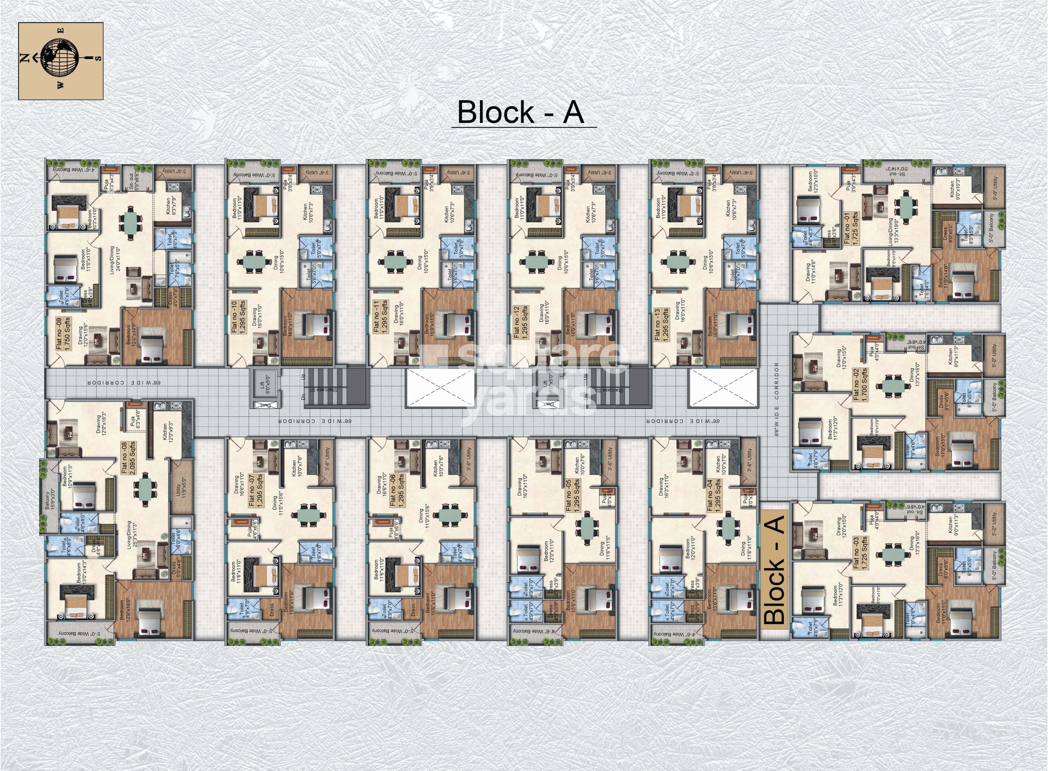 Sophists Myra Floor Plans