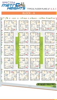 Spectra Metro Heights Floor Plans