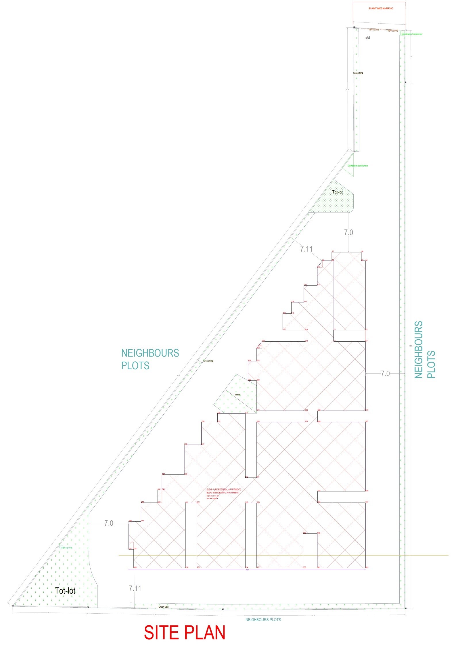 Spire One Apartments Hafeezpet Master Plan 1