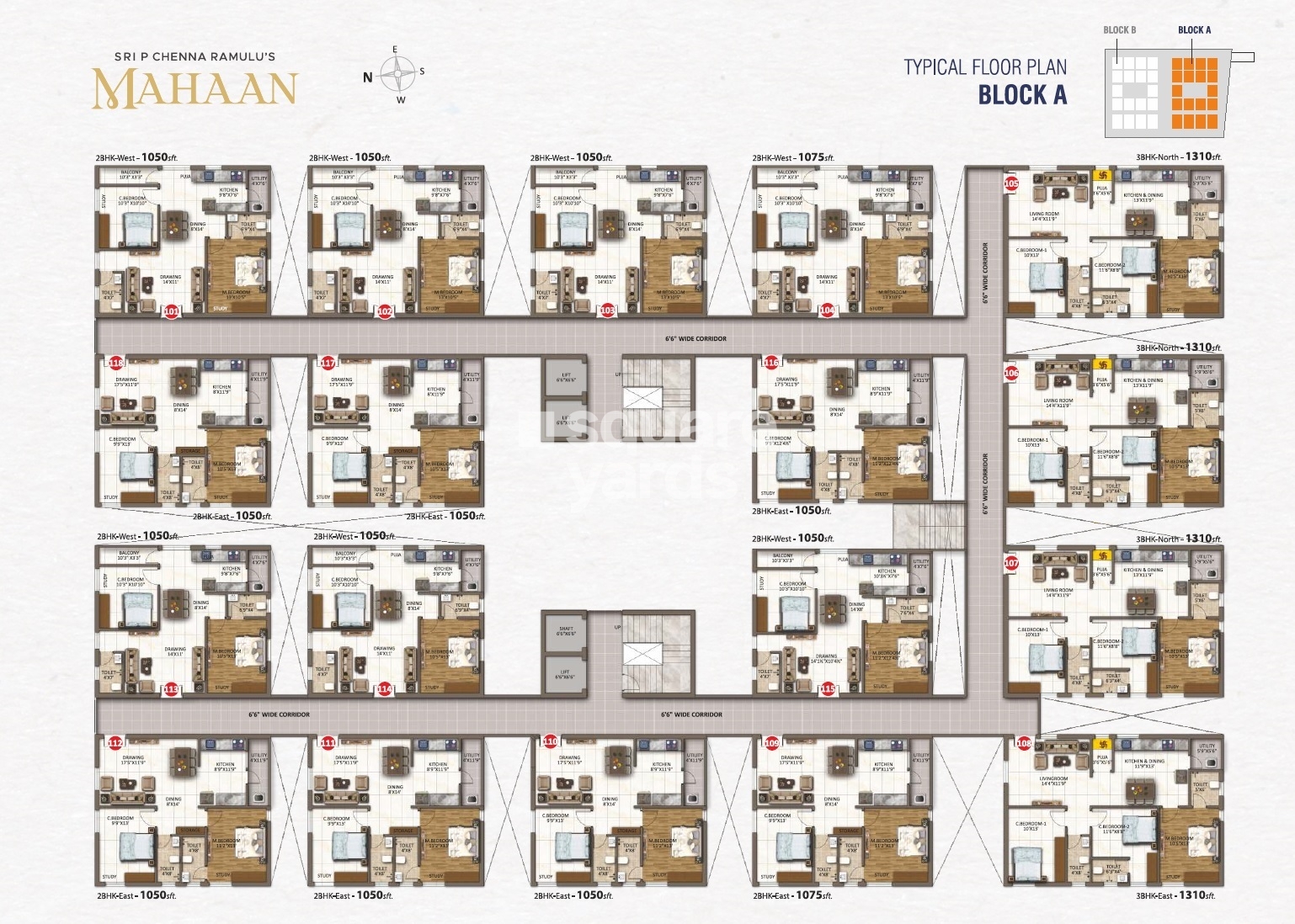 SPJV Sri P Chenna Ramulus Mahaan Floor Plans