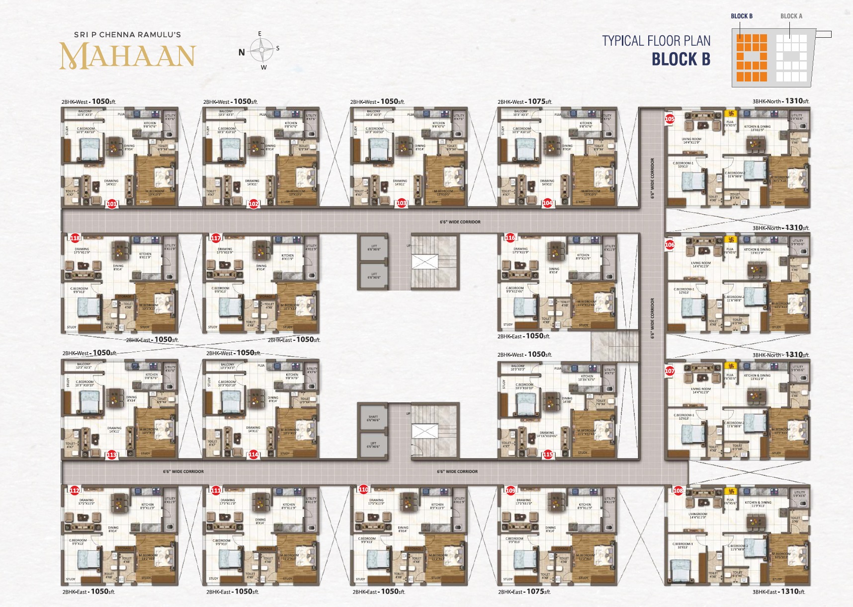 SPJV Sri P Chenna Ramulus Mahaan Floor Plans