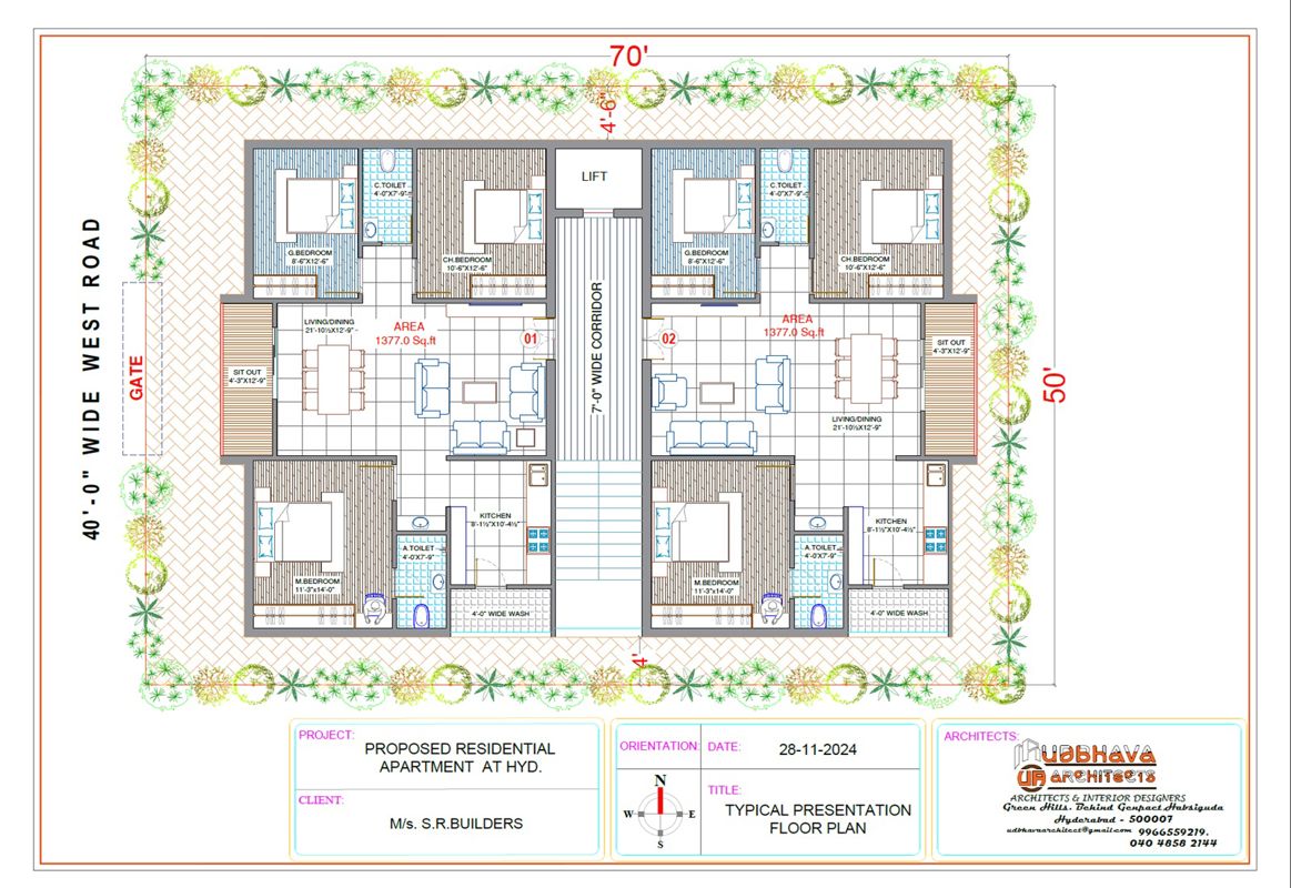 SR Arche Floor Plans