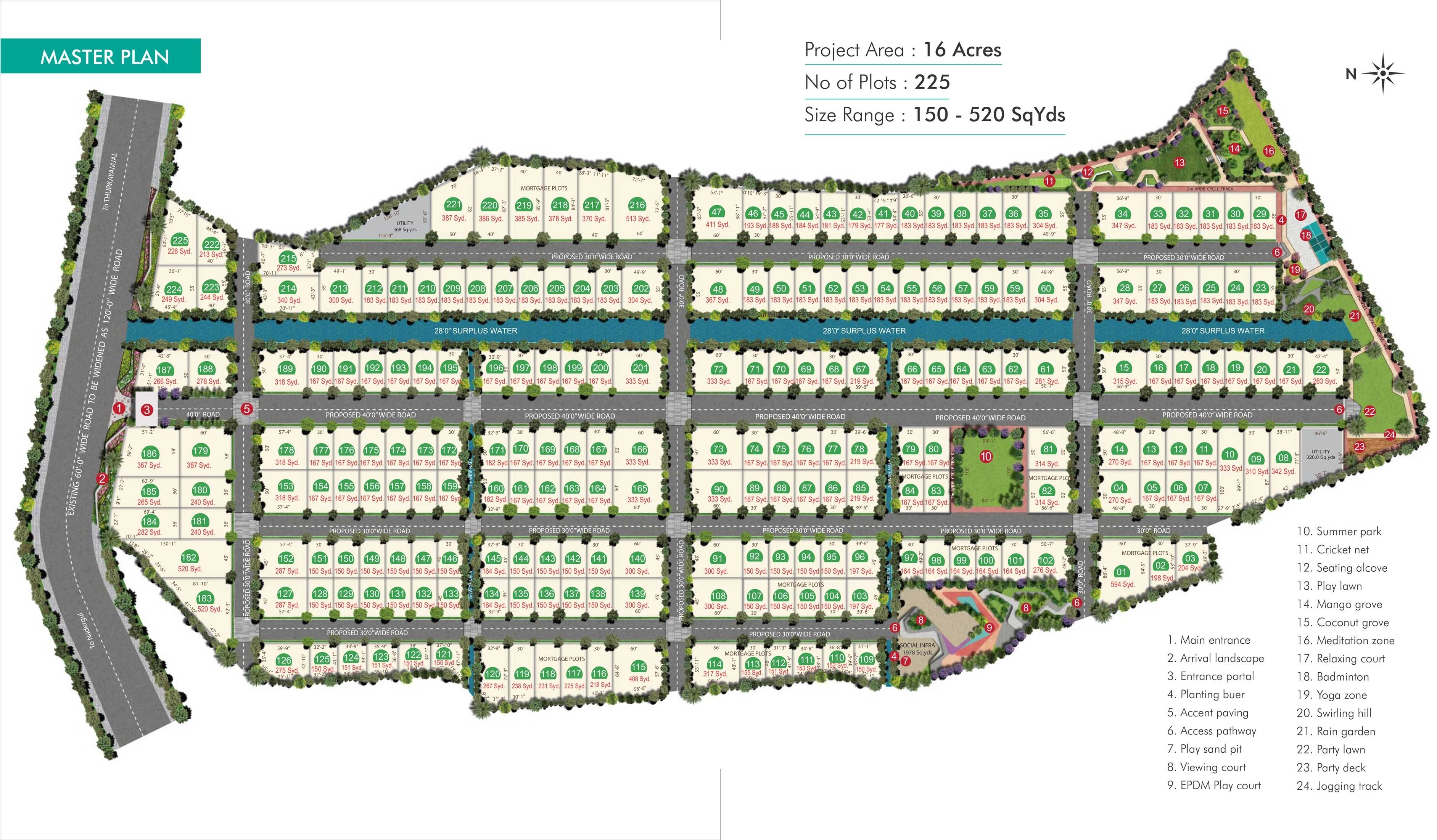 SR Eco Park Master Plan Image