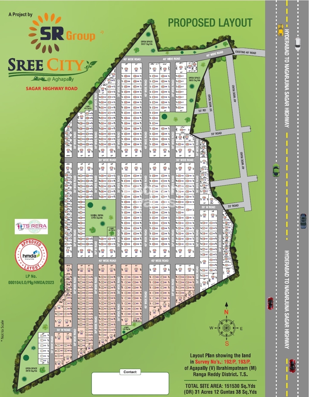 SR Sree City Master Plan Image