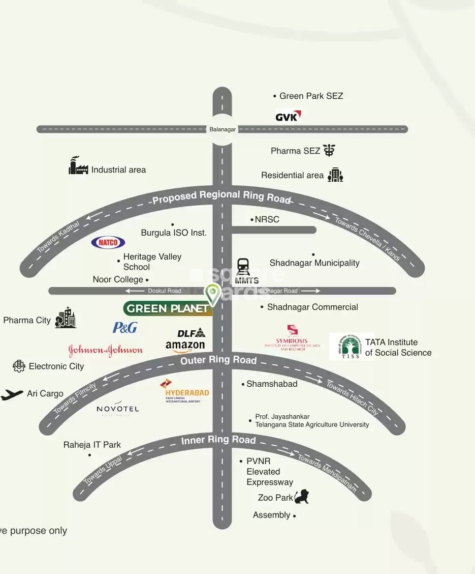 Representative image as actual visual unavailable for Sree Green Planet