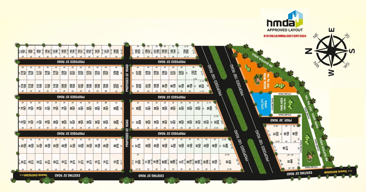 Sree-Happy-Homes_a model of a train on a train track