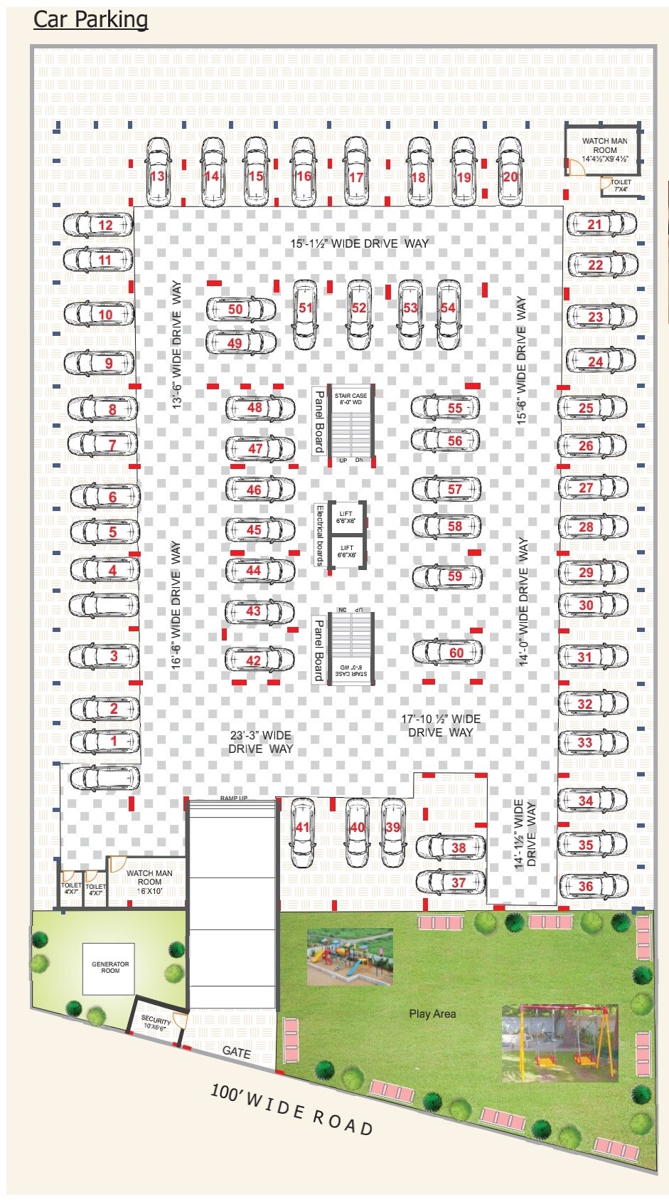 Sree Jagadamba Ayaan Residency Floor Plans 2