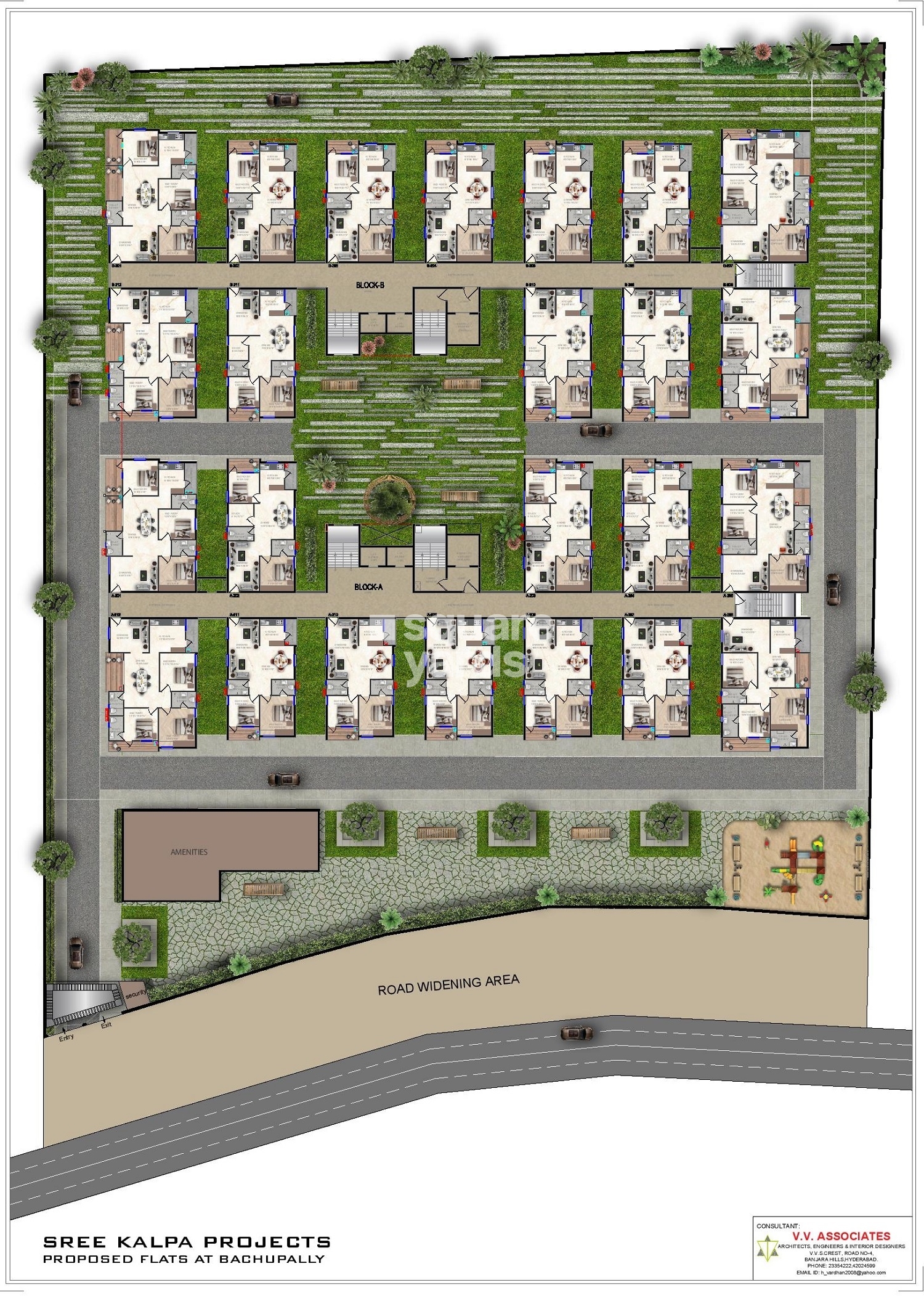 Sree Kalpa Pristine Master Plan Image