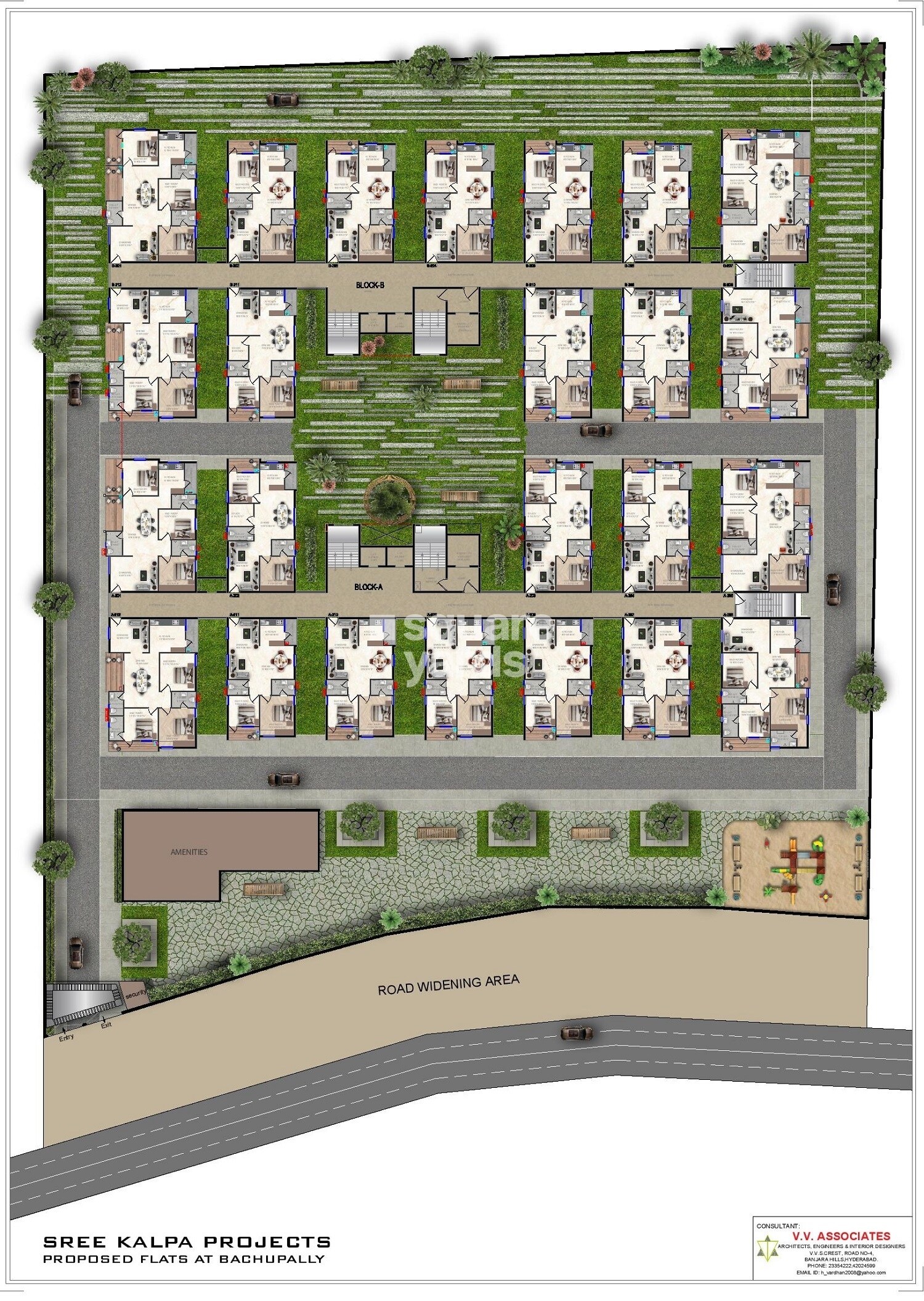Sree Kalpa Pristine Master Plan Image