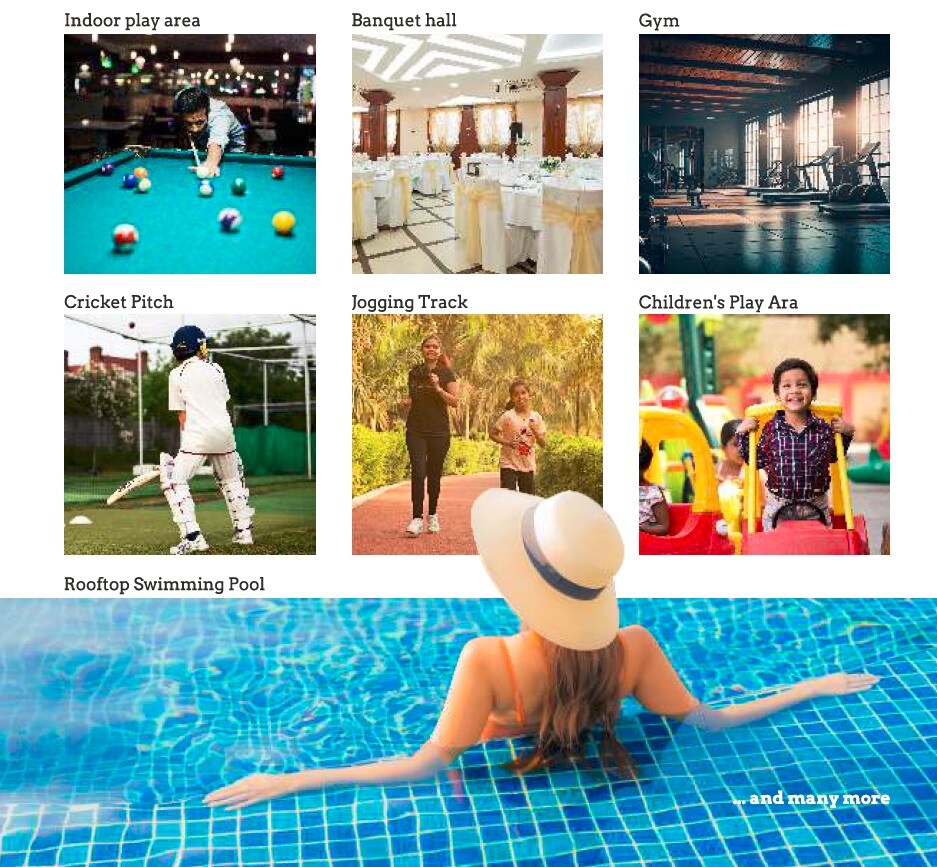Sree Lakeview Grandeur Amenities-Features