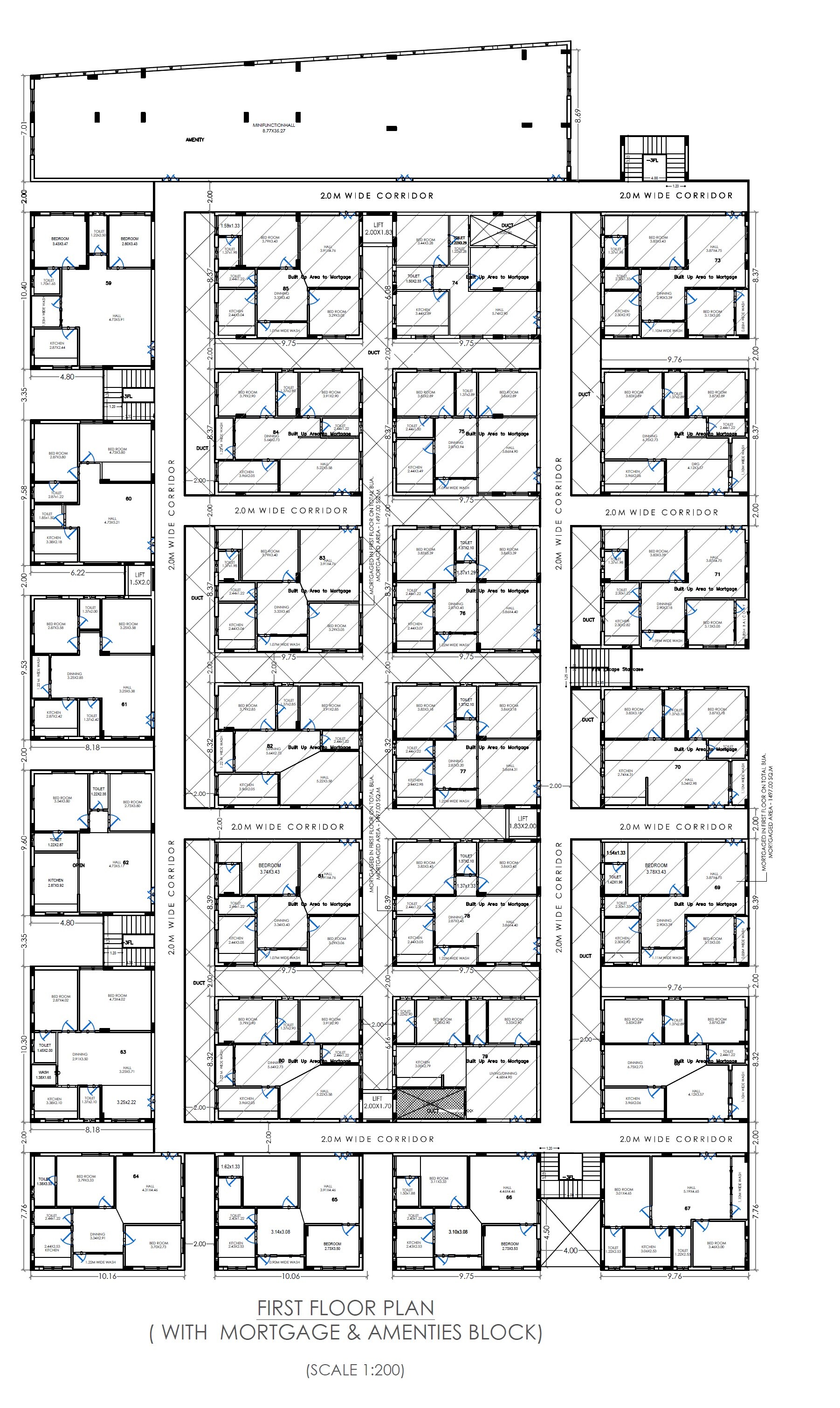 Sree Lakeview Grandeur Floor Plans