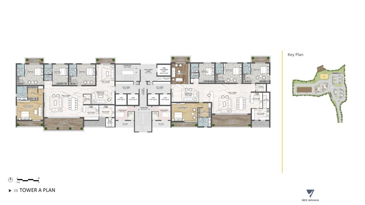 Sree Varaaha Aurum Floor Plans