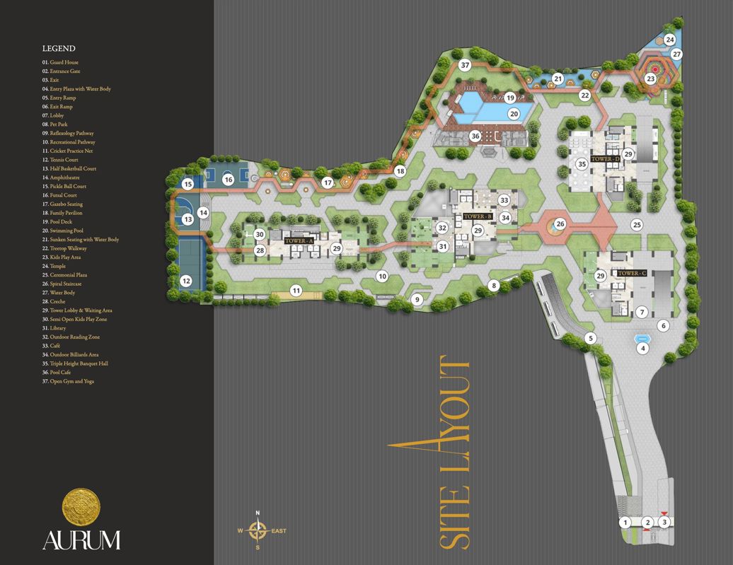 Sree Varaaha Aurum Master Plan Image