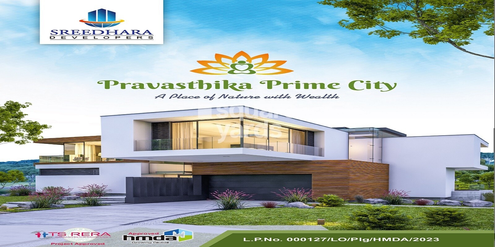 Sreedhara Pravasthika Prime City residential project in Chegur