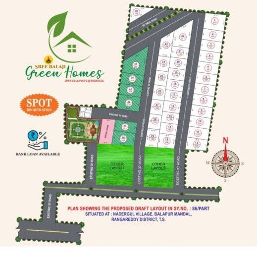 Sreeni Sree Balaji Green Homes Master Plan 1