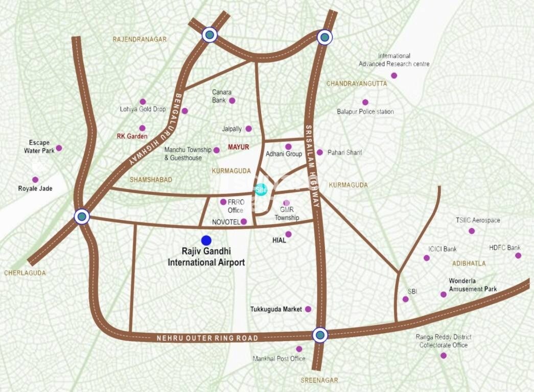 Sreenidhi Luxury Park 2 Location Image