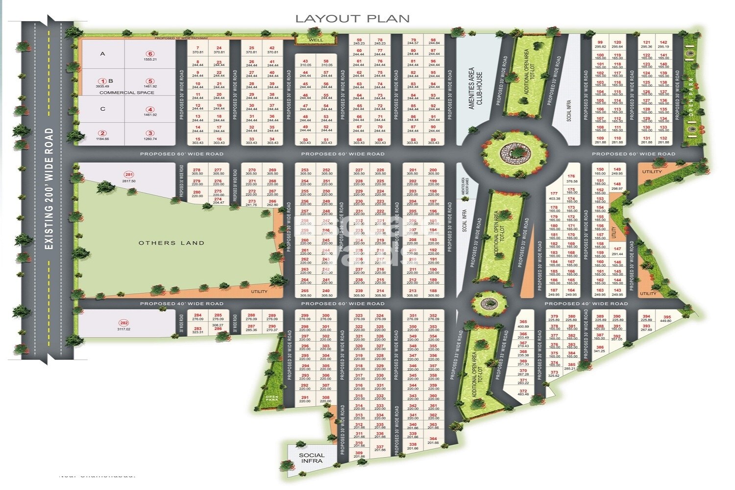 Sreenidhi Luxury Park Master Plan Image 1