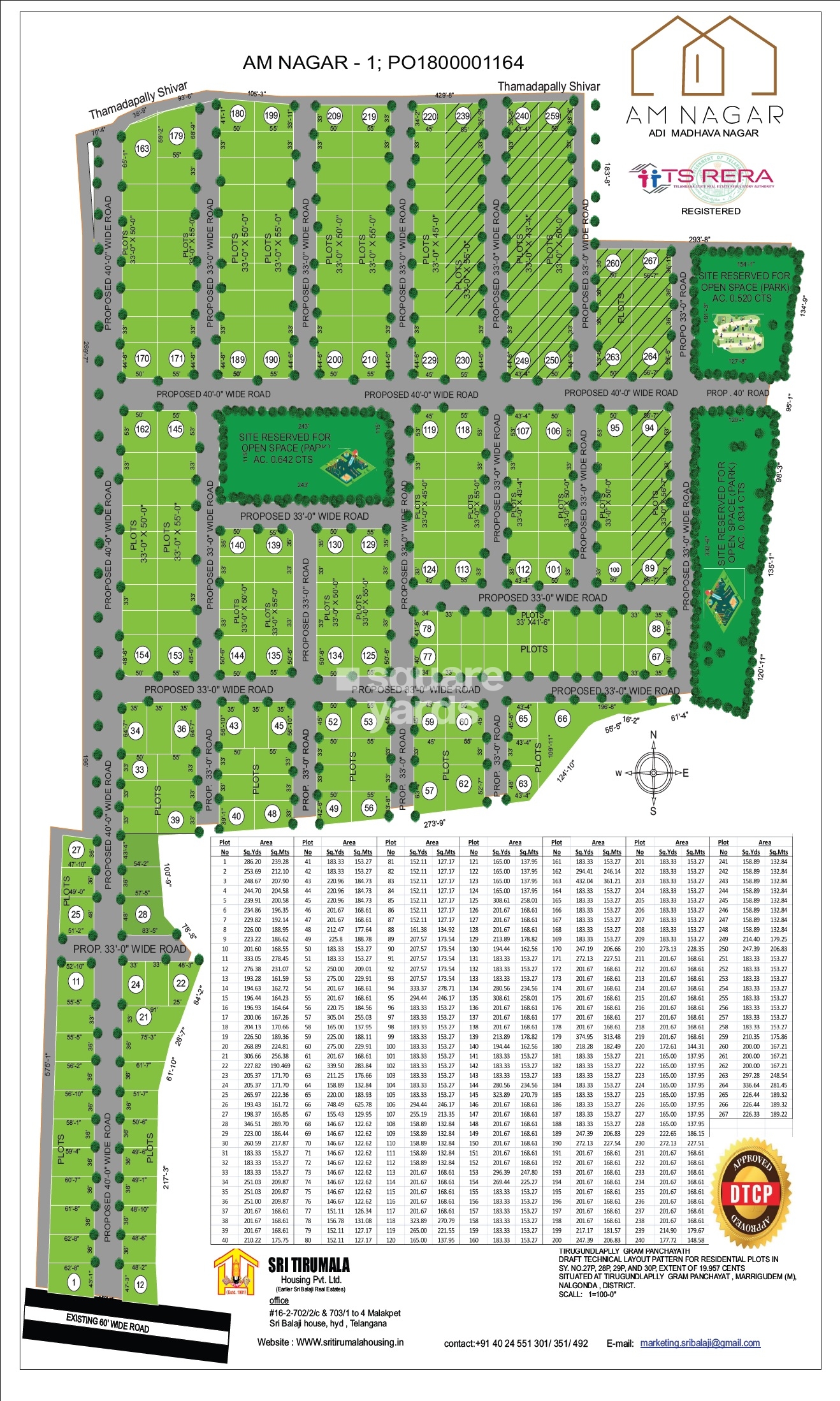 Sri Adi Madhava Nagar Master Plan Image