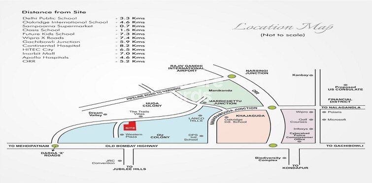 Sri Aditya Athena Location Image