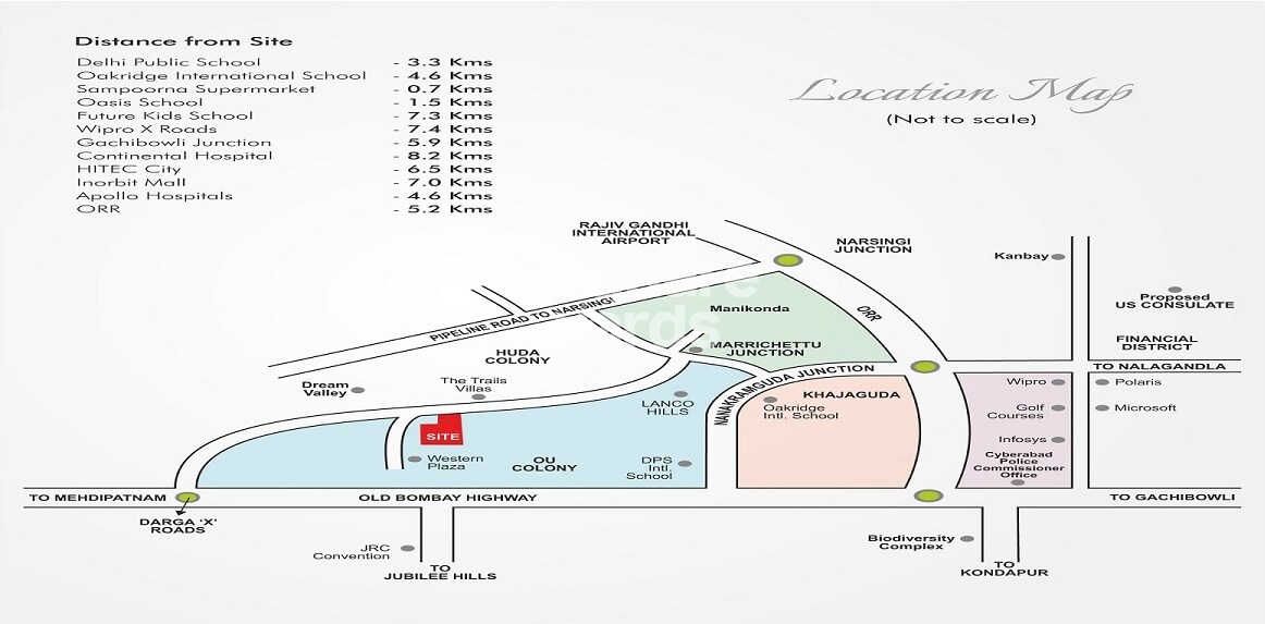 Sri Aditya Athena Location Image