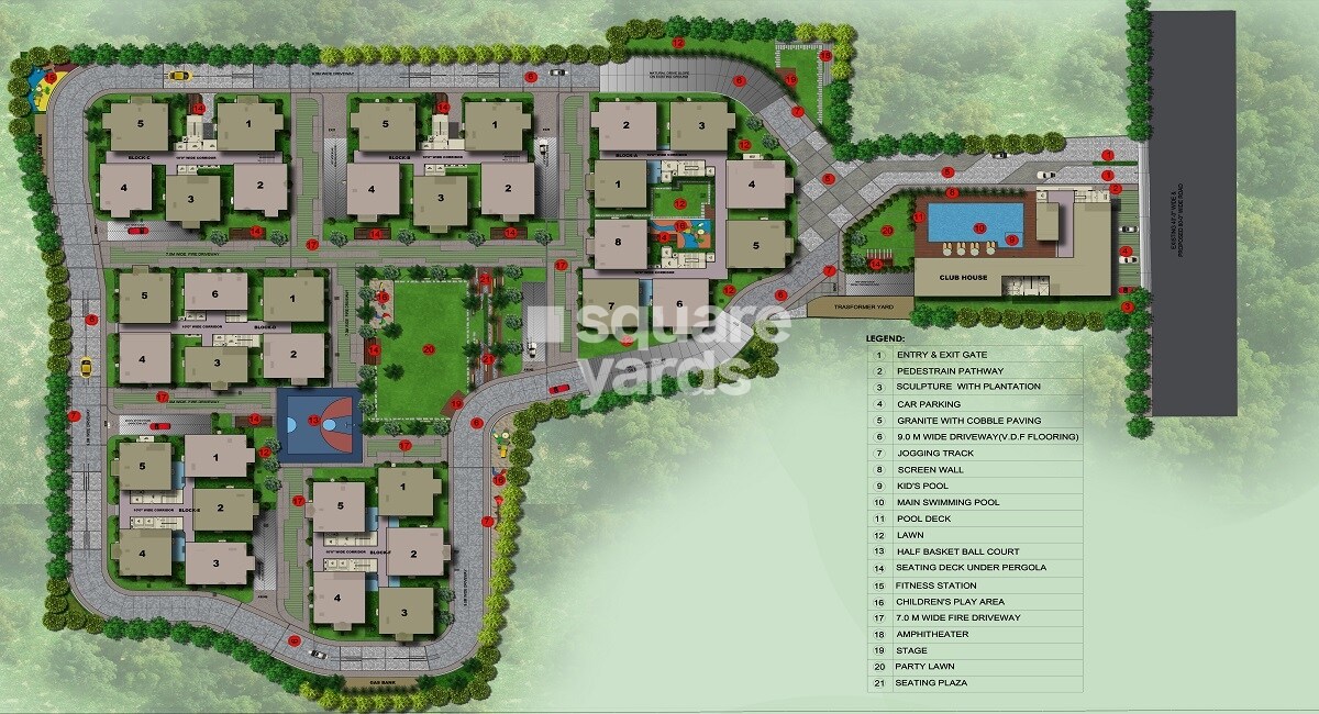 Sri Aditya Athena Master Plan Image
