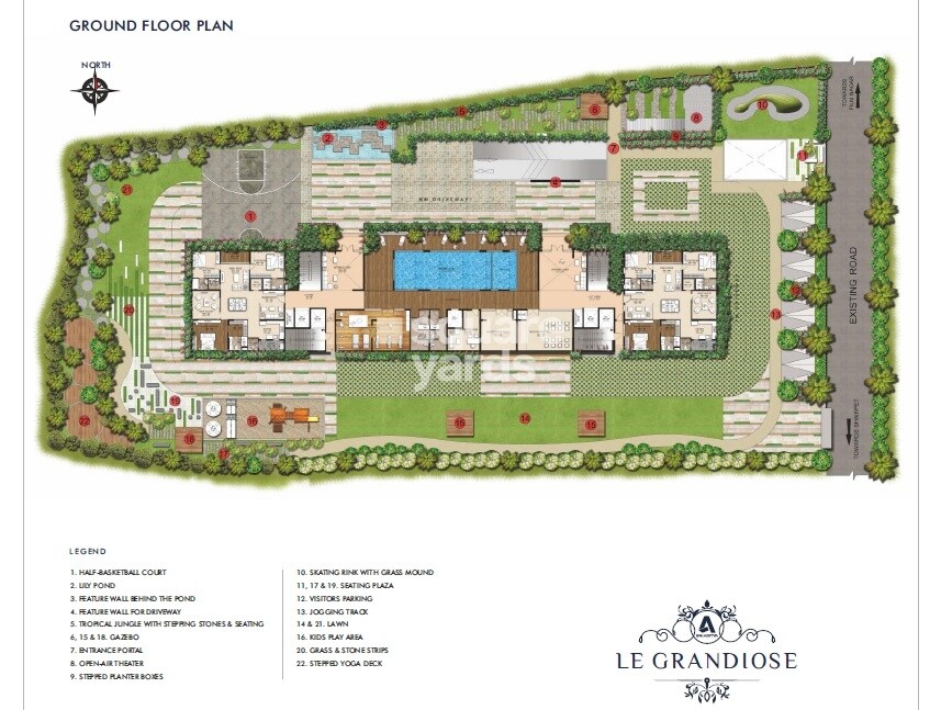 Sri Aditya Le Grandiose Master Plan Image
