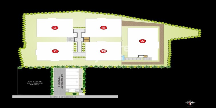 Sri Aditya Lifestyle Master Plan Image