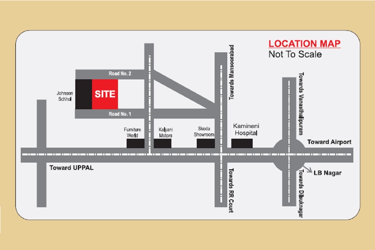 Sri Balaji Hills Location Image
