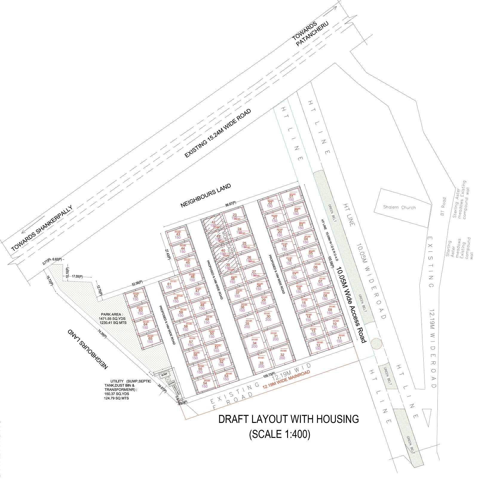 Sri Bhavanas Venky Estates Master Plan 1
