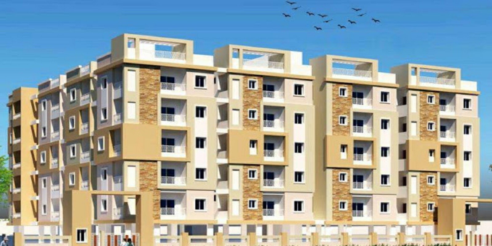 Sri Bhavani Azher Residency residential project in Mallapur