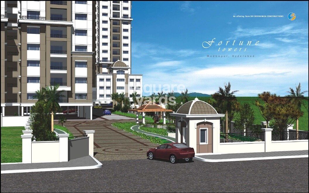 Sri Fortune Towers Entrance View