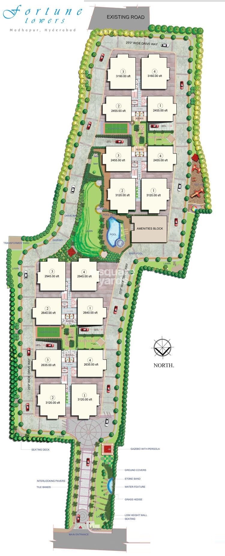 Sri Fortune Towers Master Plan Image