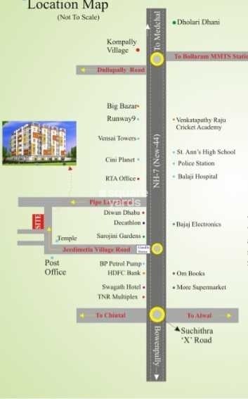 Sri Gajanana Enclave Location Image