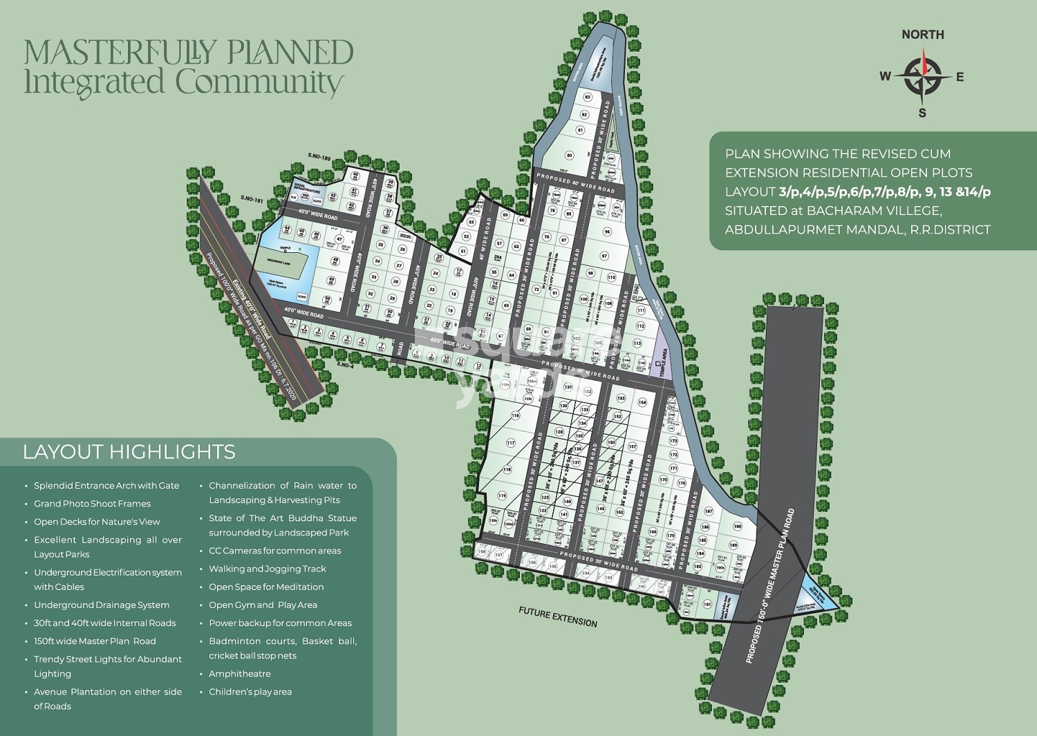 Sri Jagathswapna Spanesta Master Plan Image