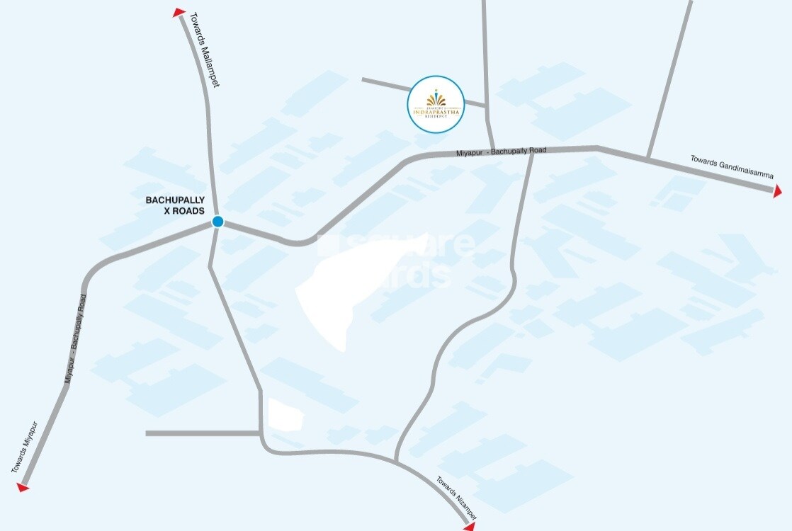 Sri Nidhi Indraprastha Residency Location Image