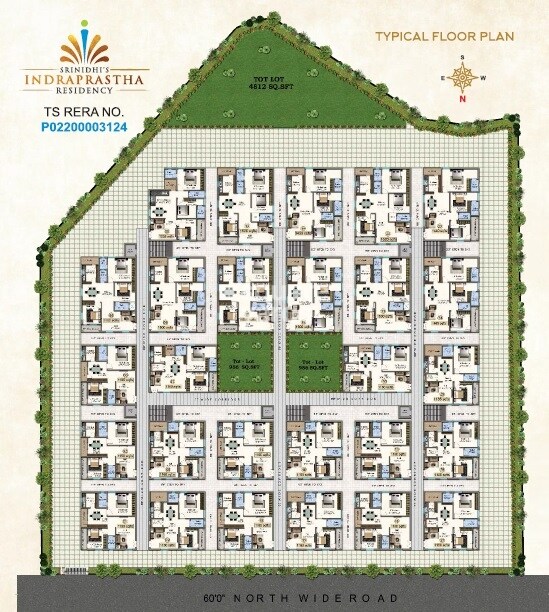 Sri-Nidhi-Indraprastha-Residency_a collage of photos of a small town
