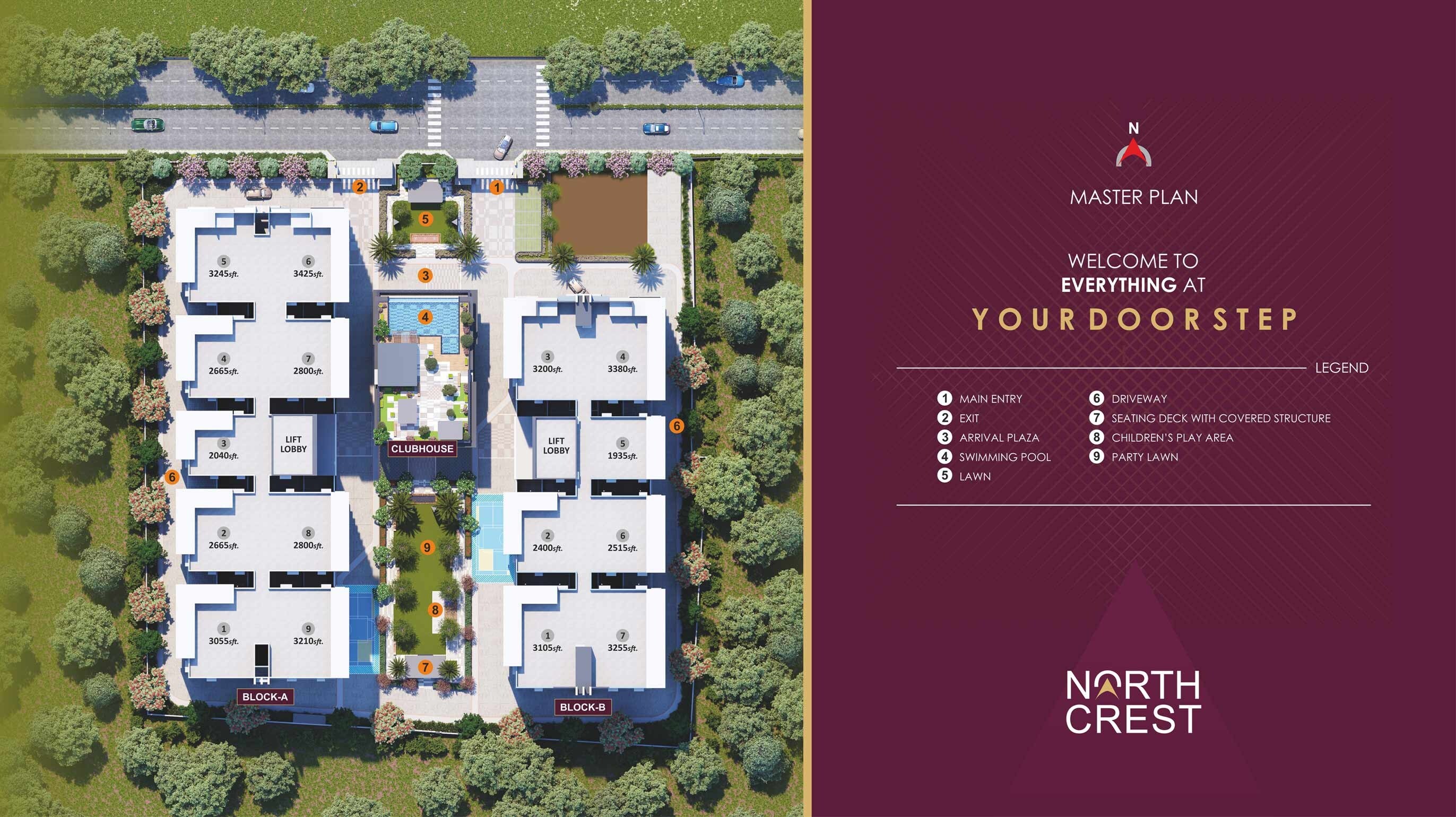 Sri North Crest Master Plan 1