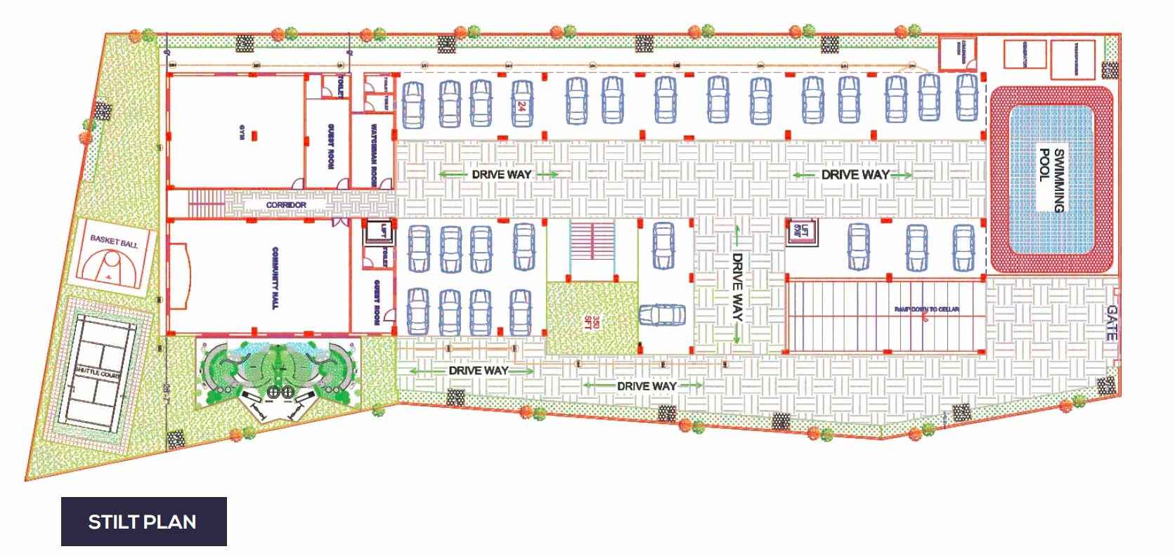 Sri Raksha Unnati Vistas Master Plan 1