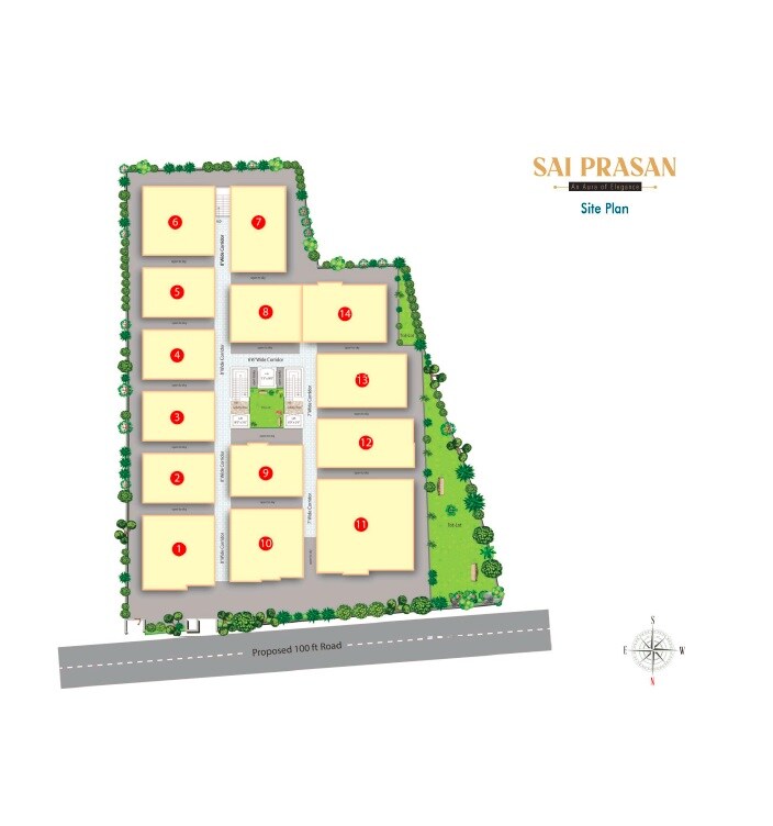 Sri Sai Prasan Master Plan Image