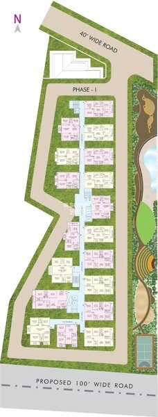 Sri Sairam Lake City Phase I Master Plan 1